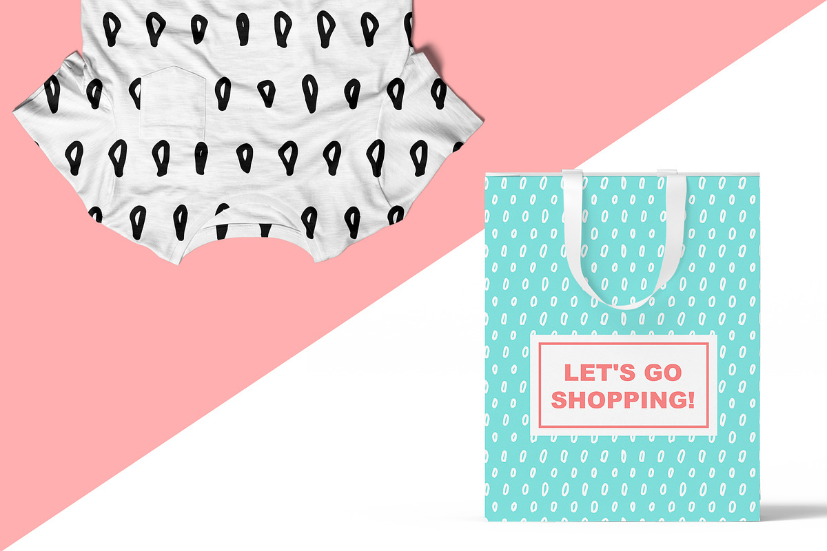 6 HIPSTER seamless patterns, a Pattern Graphic by SomStock (Photo 2 of 6)