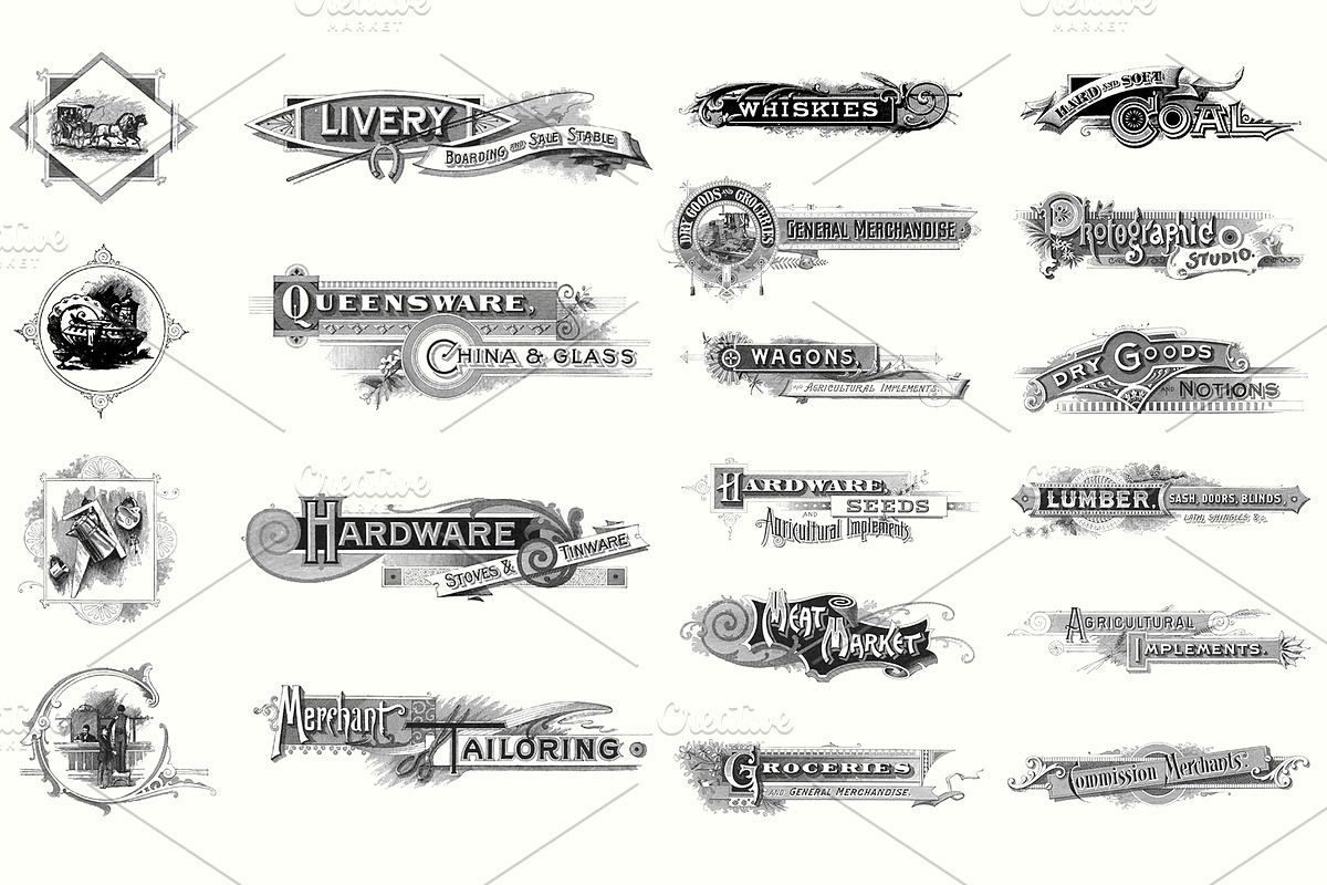 Electrotype Trade Cuts, an Animal Illustration by Blue Line Design (Photo 8 of 16)