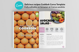 Canva Recipes CookBook Template