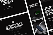 Tommy - Personal Portfolio Website, a Landing Page Template by SundayWorkTeam (Thumbnail 4 of 4)
