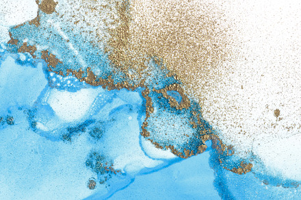 Abstract coral reef beach background featuring blue, beautiful, and elegant, an Abstract Photo by Shootdiem