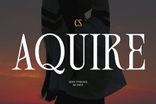 CS Aquire – Condensed Font