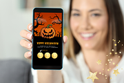 Halloween Pregnancy Scratch Card, an App Template by SunshineStudioBoutique (Thumbnail 2 of 8)