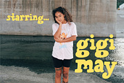 Gigi May • Kids' Bubble Serif Font, a Serif Font by Becky Simpson (Thumbnail 12 of 15)