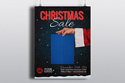 Christmas Sale Flyer Template, a Flyer Template by Nathan Knight Design (Thumbnail 2 of 2)