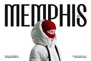 CS Memphis – Condensed Font, a Sans Serif Font by Craft Supply Co. (Thumbnail 1 of 8)