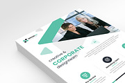 Corporate Flyer Template, a Flyer Template by Thecodude (Thumbnail 2 of 3)