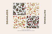 Vintage Strawberry & Floral Logo, an Object Graphic by Artflorara (Thumbnail 12 of 13)