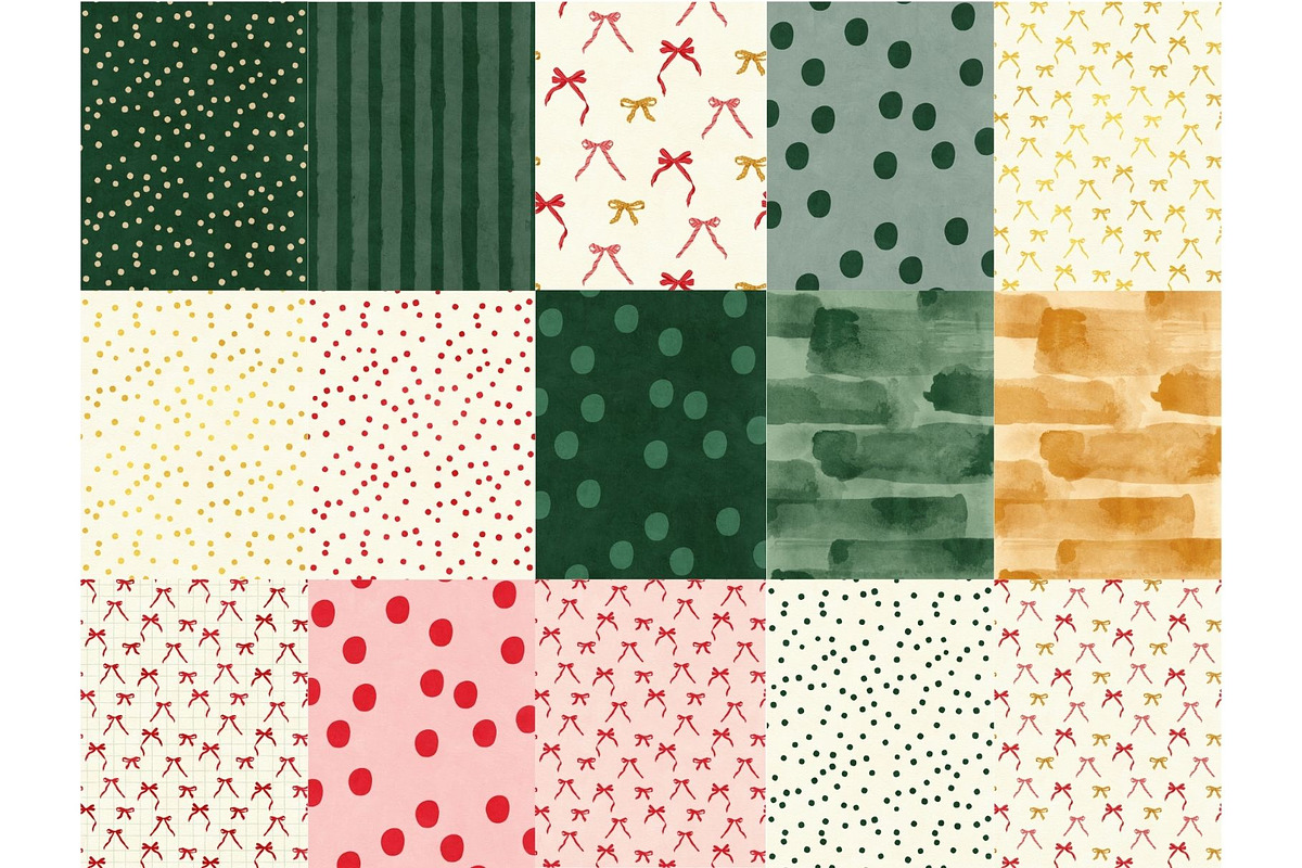 100 Christmas Backgrounds, a Background Graphic by PaperJamLab (Photo 14 of 18)