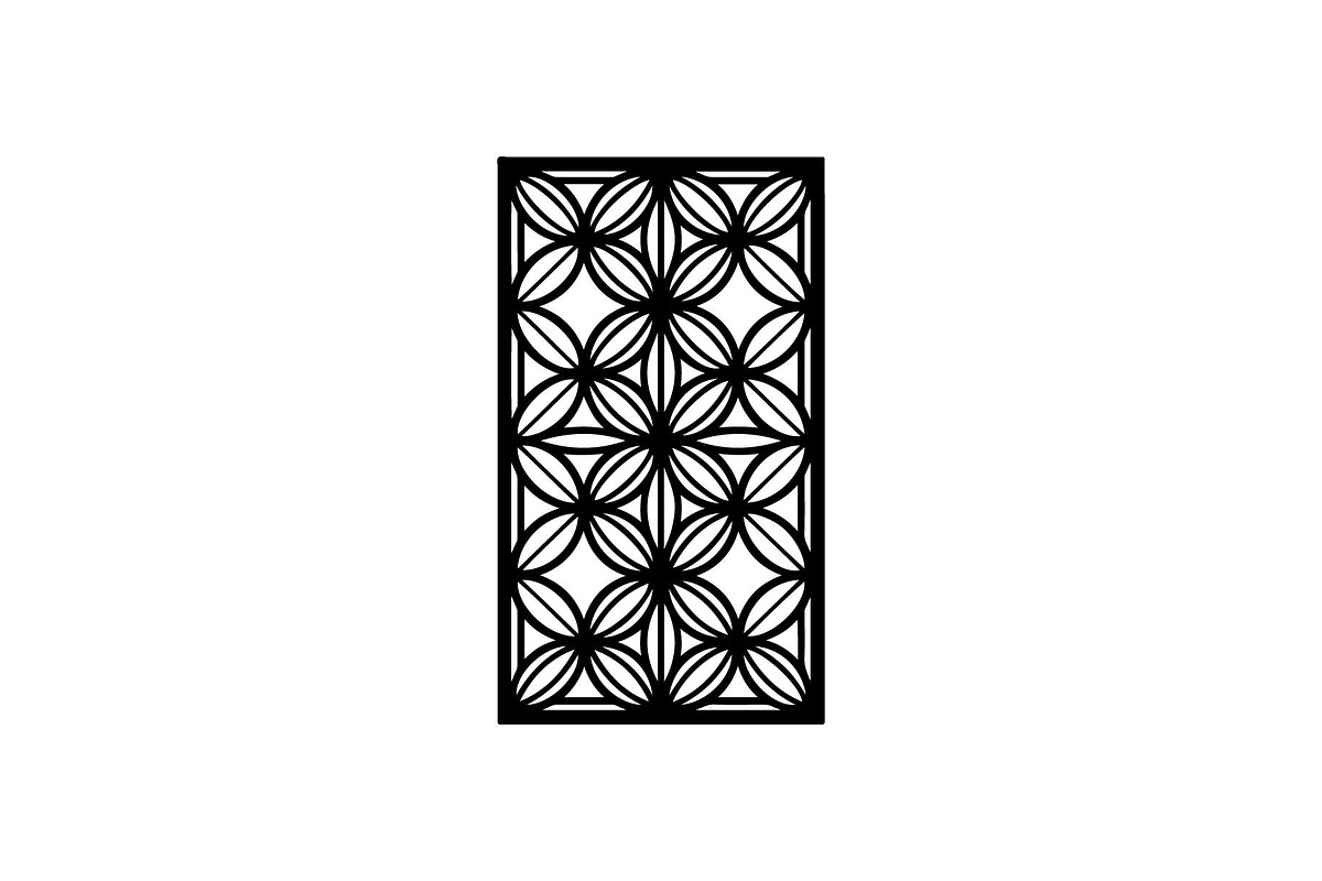 Black Geometric Pattern Panel SVG, an Object Graphic by jahid234 (Photo 3 of 13)