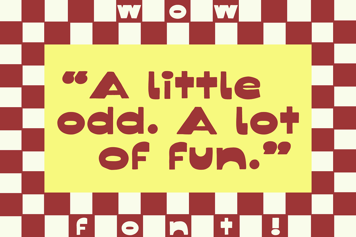 Quirkie - Odd Contrast Font, a Font by Studio Funshop by Kelli (Photo 2 of 11)
