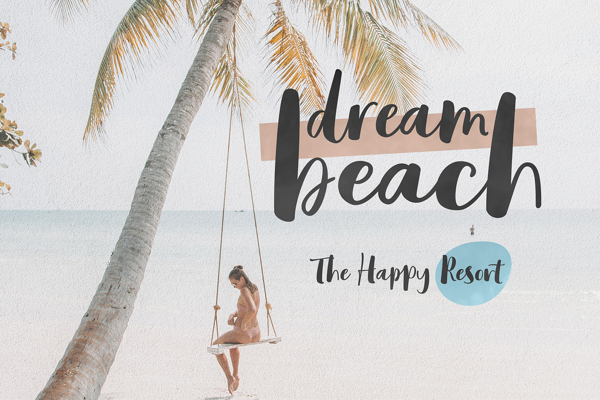 Thamarind Handwritten Font preview 3