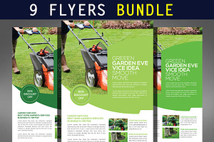 9 Green Energy Flyer Bundle