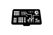 Renewable Grid Silhouette Set, a Graphic by hafijul (Thumbnail 6 of 14)