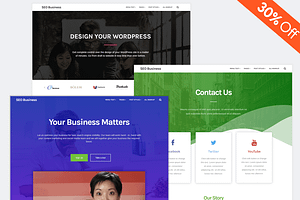 SEO Business - Genesis Child Theme, a WordPress Template by WPVKP WordPress Themes
