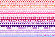 Sweet Hearts Brush Set for Procreate, a Brush Add-On by AngelfishCreative (Thumbnail 6 of 7)