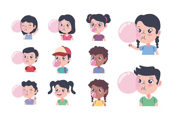 Kids Chewing Gum Set preview 2