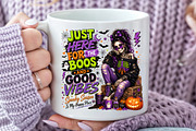 Just Here For The Boos & Good Vibes, a Person Illustration by Rose Art (Thumbnail 4 of 4)