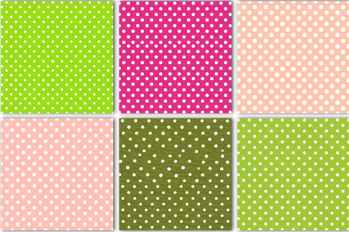 Colorful Seamless Polka Dot Pattern, a Pattern Graphic by Black Bird Studio (Photo 3 of 6)