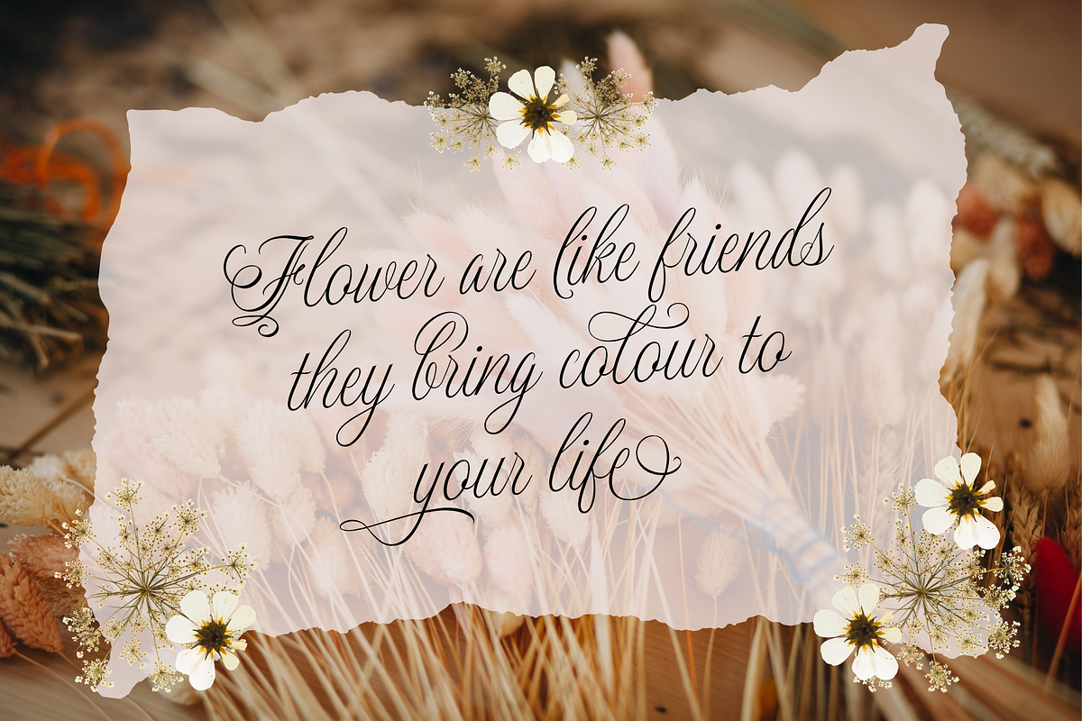 Dellatino - An Elegant Script Font, a Script Font by Ainun Jinan (Photo 8 of 12)