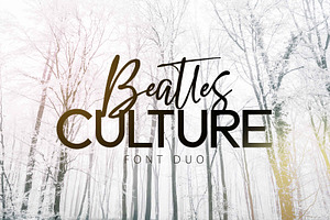 Beatles Culture - Font Duo