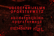 Grimes Blood - Scary Blood Font, a Handwritten Font by Typefactoryco (Thumbnail 2 of 8)