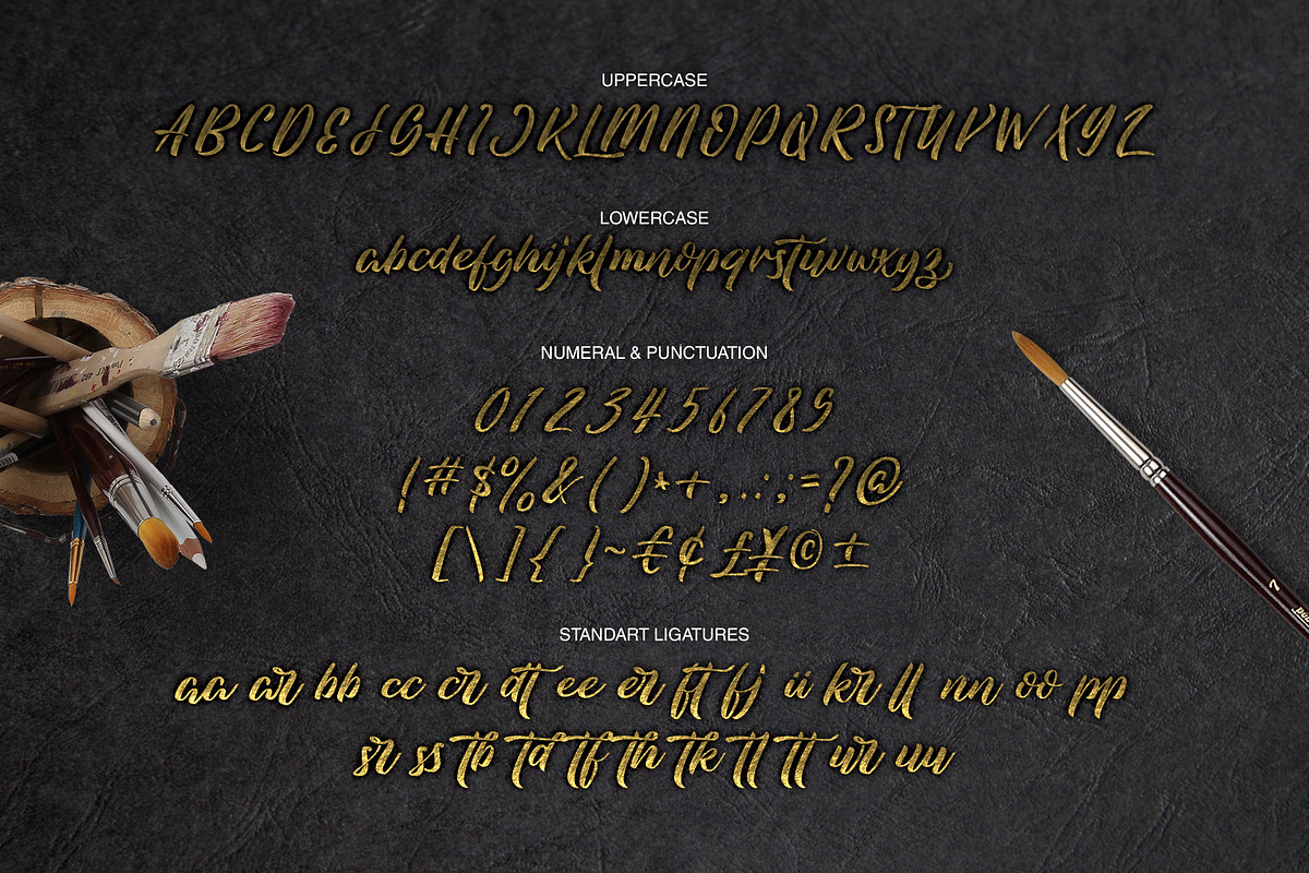 Azkasia Script, a Script Font by SemutHitam Creative (Photo 9 of 12)