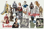 MEDIEVAL FANTASY - Scrapbooking Set, an Object Graphic by alenaganzhela (Thumbnail 5 of 13)