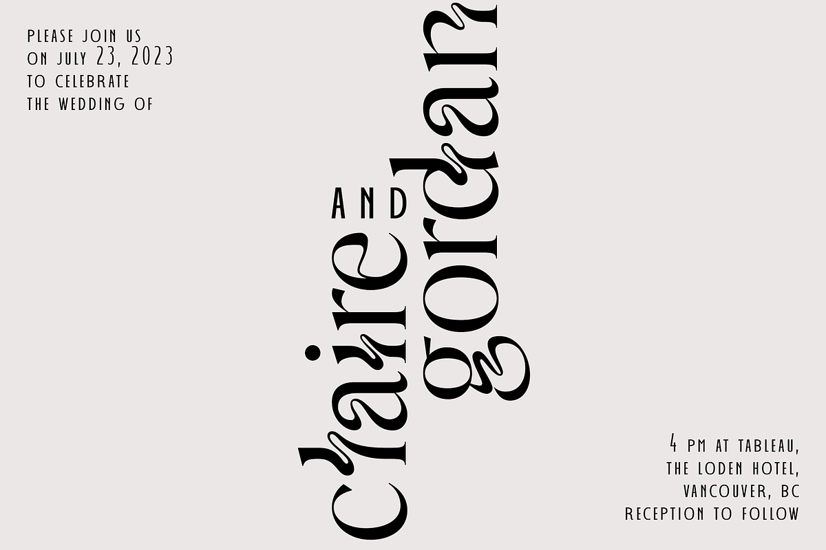 The Wedding Font Duo III, a Serif Font by Headfonts (Photo 5 of 10)