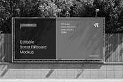 Editable Street Billboard Mockup, an Advertising Mockup by graphypix (Thumbnail 3 of 4)