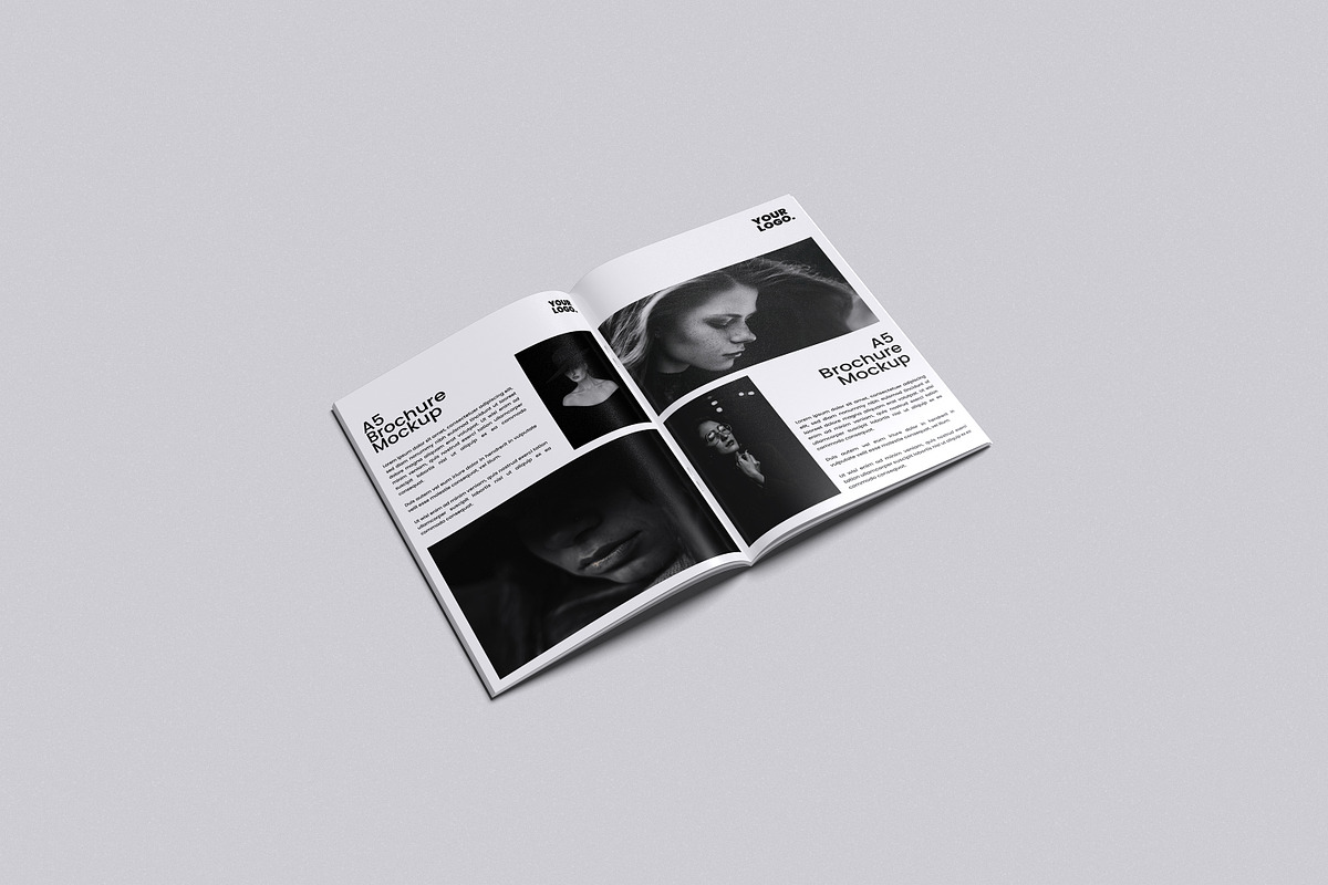 Catalog A5 Mockup, a Brochure Template by HanaSaka_Studio (Photo 2 of 5)