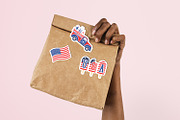 USA 4th of July Stickers set PNG, an Illustration by arausidp (Thumbnail 2 of 5)
