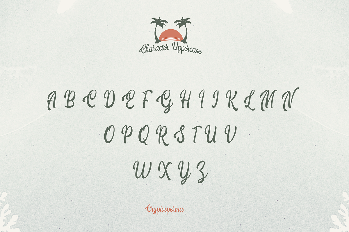Cyrtosperma, a Script Font by ilhamtaro (Photo 7 of 10)