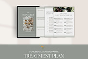 Treatment Plan Canva Template, a Branding & Logo Template by Naturopath Hub (Thumbnail 1 of 10)