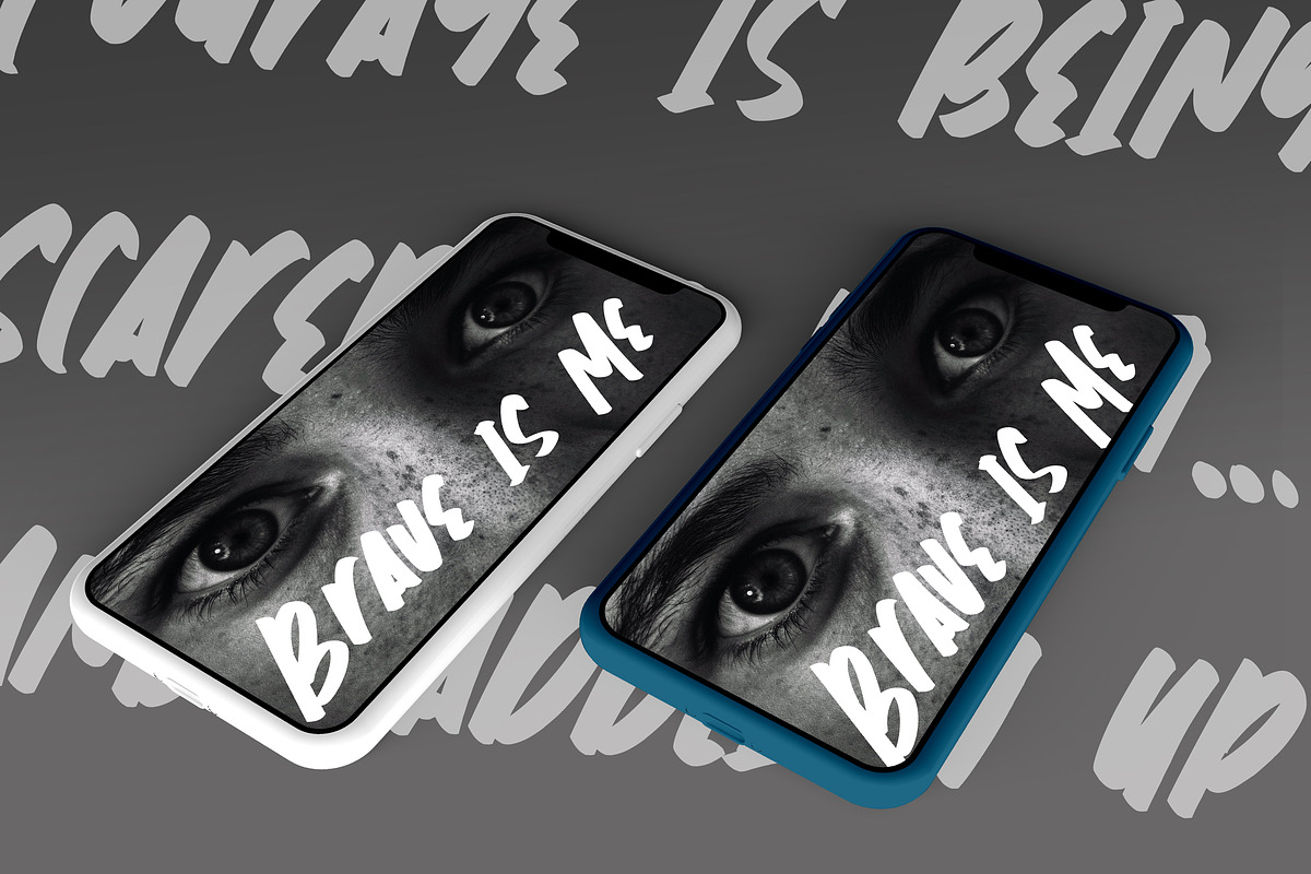 Loathing - Brush Font, a Script Font by Arendxstudio (Photo 5 of 8)