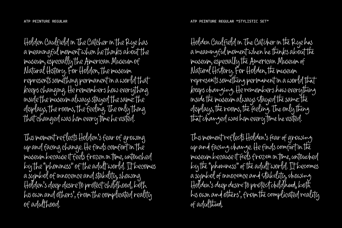 Peinture - Handwritten Script Font, a Script Font by Typeparties (Photo 5 of 9)