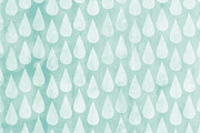 Gentle Rain Watercolor Digital Paper, a Pattern Graphic by Blixa 6 Studios (Thumbnail 4 of 4)