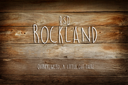 BSD Rockland Handwritten Font, a Script Font by Blue Sky Design (Thumbnail 1 of 2)