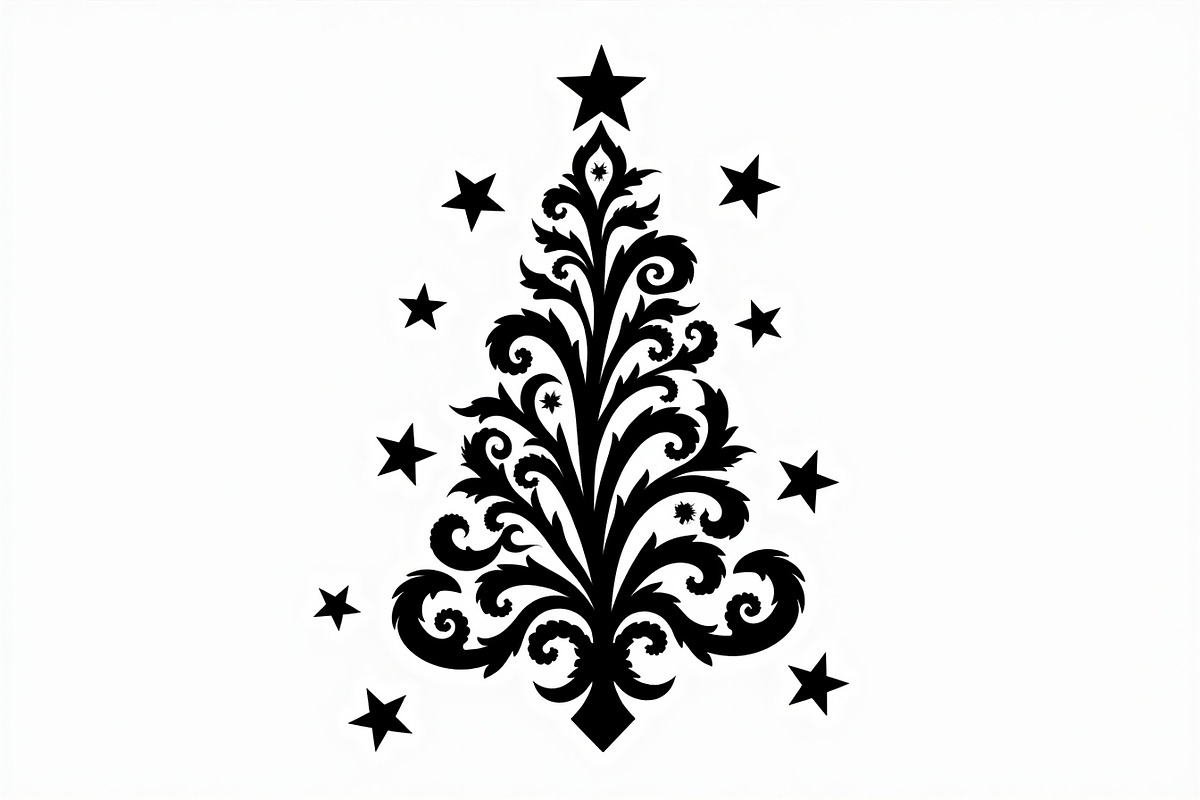 Christmas Laser Cut Ornament Bundle, a Graphic by Designer_Momina (Photo 13 of 16)