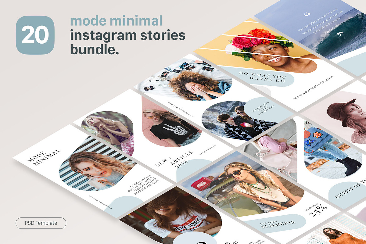 Instagram Stories - Mode Minimal, a Social Media Template by muhisya (Photo 1 of 7)