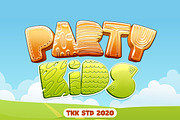Party Kids - Gaming Font, a Font by tokokoo (Thumbnail 4 of 13)