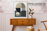 Artsy Geometry, a Decorative Illustration by Digital Art Creations (Thumbnail 6 of 8)