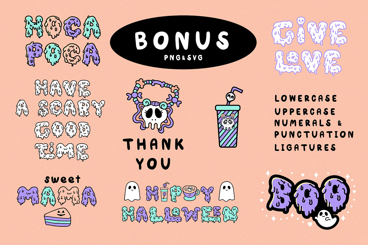 Spooky Vibes Handwritten Font, a Handwritten Font by Kanink Studio (Photo 13 of 14)
