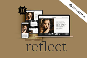 Reflect Squarespace Website Template