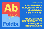 Foldix Bold Sans Serif, a Sans Serif Font by timelesstype.co (Thumbnail 4 of 15)