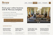 Free Mercury Joomla Template, a Websites & App Template by Digipieces (Thumbnail 1 of 3)