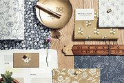 Flat Lay Material Board Mockup, a Merchandise Mockup by creatsy5 (Thumbnail 6 of 11)