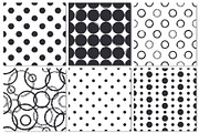 Ink Hand Drawn Seamless Patterns Set, a Pattern Graphic by Krolja (Thumbnail 4 of 4)