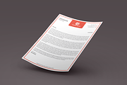 (32% Off) Simple & Clean Letterhead, a Stationery Template by Pentaclay (Thumbnail 4 of 8)