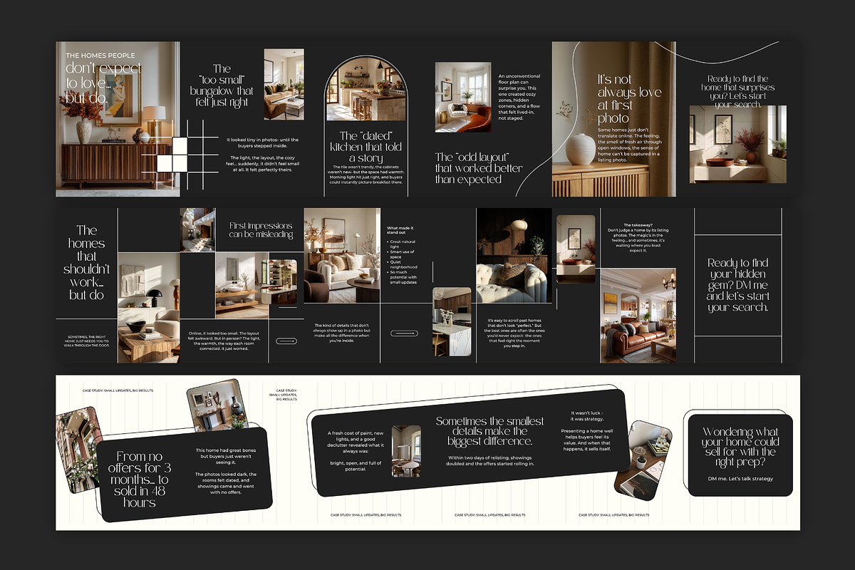 Real Estate Carousels and Captions for Instagram preview 6